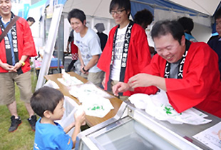 平成26年度　釧路大漁どんぱく祭に参加しました